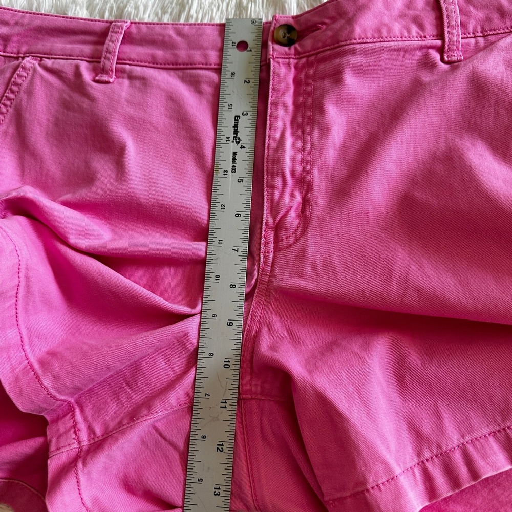 A.N.A. Pink Chino Shorts‎ Midrise Casual Classic  Vacation Size 16  NWOT - Picture 11 of 11